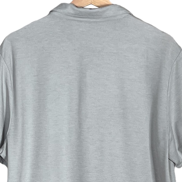 Vuori Knit Twill Performance Polo Gray Size Large - Picture 9 of 12